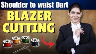 Shoulder To Waist Dart Blazer Drafting Cutting @nisharajputcoaching