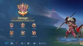 SAVAGE DI AKHIR TAHUN MANTAP MANIA - Mobile Legends