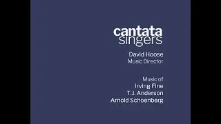 Cantata Singers 2020-21 Season: November Digital Presentation
