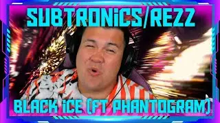Reaction to Subtronics x REZZ - Black Ice (feat. Phantogram) | THE WOLF HUNTERZ Jon