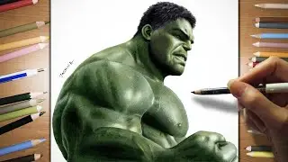 Speed Drawing: Hulk in Thor: Ragnarok | Jasmina Susak