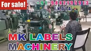 ONDA LABEL PRINTING MACHINE, SHIKI, ONDA, IWASAKI,FSK, MARK ANDY MACHINE, LABEL PRINTING MACHINE,