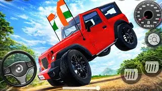 Red Thar Extreme Offroad 😱 | Indian Car Simulator 3D