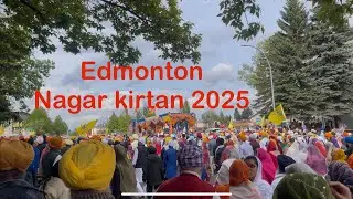 Massive Crowd at Edmonton Nagar Kirtan 2025 | Khalsa Day Vibes