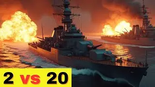 WW2 | When Two Ships Decided to Fight to the End Against a Doomed Battle