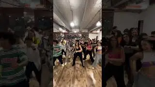 Nora Fatehi Dancing workshop