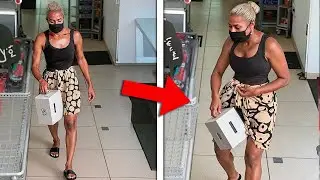 Ladrones Descarados Captados Robando Infraganti