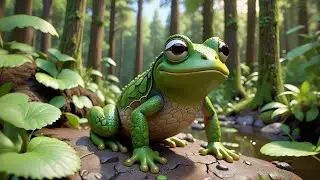 Find the Green Forest Frog! 🐸🍃 | Interactive Learning for Kids | Animals & Nature