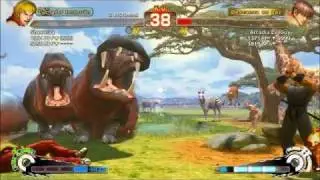 SSFIV AE 2012 - FT15 - Guy (Arcadia EvilGuy) Vs Ken (Sheeeraa) Part.1