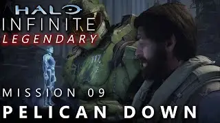 HALO INFINITE | Legendary Playthrough - Mission 9: Pelican Down