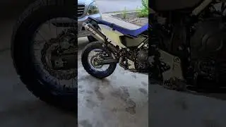 SC Project rally raid slip-on exhaust on the 2025 Tenere 700 #adventuremotorcycle #rally #exhaust