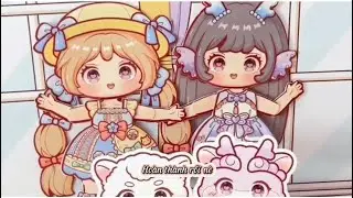 Anime Toys Handmade Girls 3D Paper Dolls, Cartoon Movable Joint Paper Cute Dolls #asmr #diy #sticker