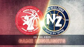 HAPOEL HAEMEK vs. NESS ZIONA - Game Highlights