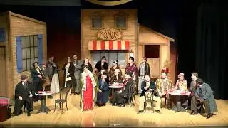 La boh&egrave;me, Act Scene 2; Musetta/Alcindoro Entrance