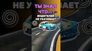 Почему пассажиров укачивает, а водителей &mdash; нет? / Why passengers get carsick, but drivers don&rsquo;t?