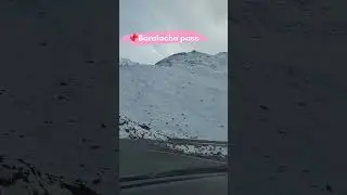 This Looks Like Switzerland 😍 | Baralacha Pass Snow Drive! ❄️🇮🇳 #viral