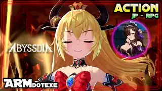 ABYSSDIA / A Japanese mobile game rated 13+ where each of the female characters is incredibly eye...