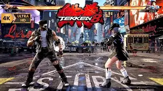 PS5 PRO | LAW vs ASUKA - TEKKEN 8 | Gameplay - 4K Maximum Settings 