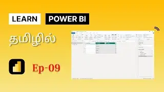 Power BI Tamil  - 09 -  Power Query Editor -  Part 6  - Pivot&nbsp;&&nbsp;Unpivot