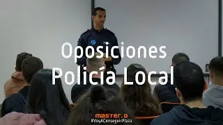 Academia Polic&iacute;a Local 👮 &iexcl;Oposita con MasterD!