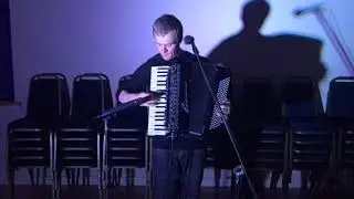 Ruairidh MacLean, accordionist extraordinaire - Melbourne Tartan Festival