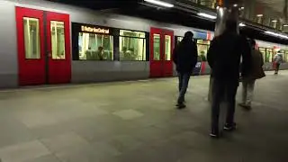OntSPOORd 01-01-2023 RET metro komt aan op Beurs richting Rotterdam Centraal