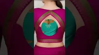 Unique beck neck blouse design 💞😍#blousedesign #fashion#trending #sortfeed  #sleeveless#neckdesigns