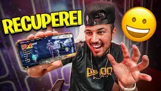 RECUPEREI MINHA CONTA NO FREE FIRE - * tirei o hacker da minha conta *