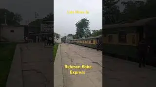#shorts | Rehman Baba Express ready for departure at Lala Musa Jn | #train