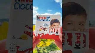 KINDER CHOCOLATE #yummyasmr #kinderchocolate #marilamiace