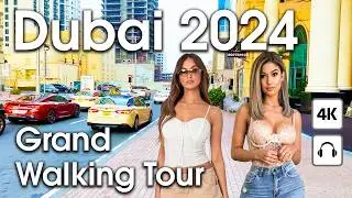 Dubai Live 24/7 Grand Walking Tour With Lounge Music Compilation [ 4K ]