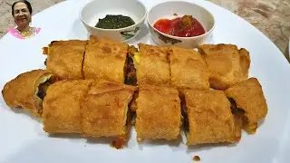 Ramadan Special Lazeez Chicken Rolls Recipe | Street Food | #10