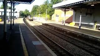 Class 221 132 Super Voyager arriving at Cheltenham