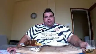 Tasty, 🙂 Delicious Greek Dinner, Meat, Rice, 🍺Beer and 🍰 Dessert. #mukbang ENJOY!! (Talking) 😊