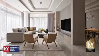 以樸塑雅・以素為絢 The Art of Simplicity｜12年景觀別墅全棟翻新｜1F 序章｜朱英凱室內設計