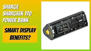 REVIEW (2026): Sharge SHARGEEK 170 Power Bank. Features
