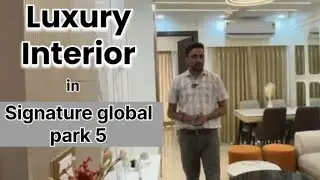 Luxury interior in signature global park #trending #best #ecotechhomes  Gurgaon