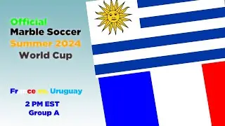 France vs. Uruguay (Marble Soccer World Cup Summer 2024)