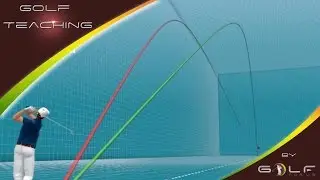 Golf langes Spiel: 3D Fade Draw