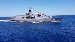 Australian Navy frigate HMAS Toowoomba completes modernization program