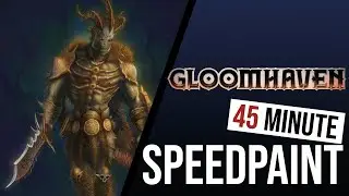 Speedpainting Gloomhaven- Brute (Beginner Friendly)