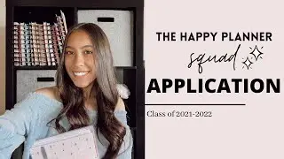 The Happy Planner Squad Application│2021-2022
