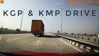KMP , KGP Expressway drive | Ghaziabad to Bahadurgarh road journey | Indian Road Trips
