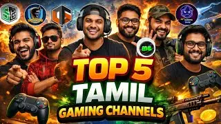 Top 5 Tamil Gaming Channels&hearts;️🎮🕹️ |Olaral videos|Tamil #gaming #tamil #trending #viral 