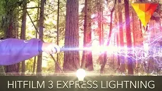 Hitfilm 3 Express Harry Potter Lightning Effect Test