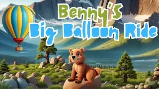 Benny's Big Balloon Ride | English Story for Children | Kuchi Kids