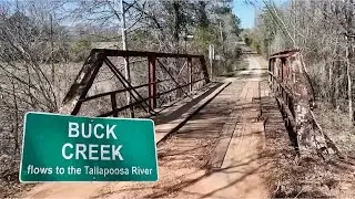 Alabama Dirt Road Adventure Including Magnificent Old Bridge! #dirtroad