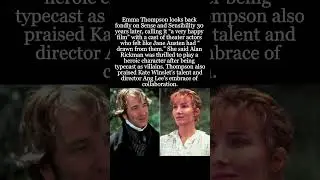 Emma Thompson Reflects on &ldquo;Sense and Sensibility&rdquo; 30 Years Later: A Happy Film with No Egos #shorts