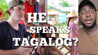 AMERICAN GUY SPEAKS TAGALOG Reaction