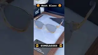 MONT BLANC SUNGLASSES ✅ #sunglasses #montblanc #ytshorts #viralvideo #optician #trending #rayban